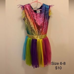 Rainbow dress